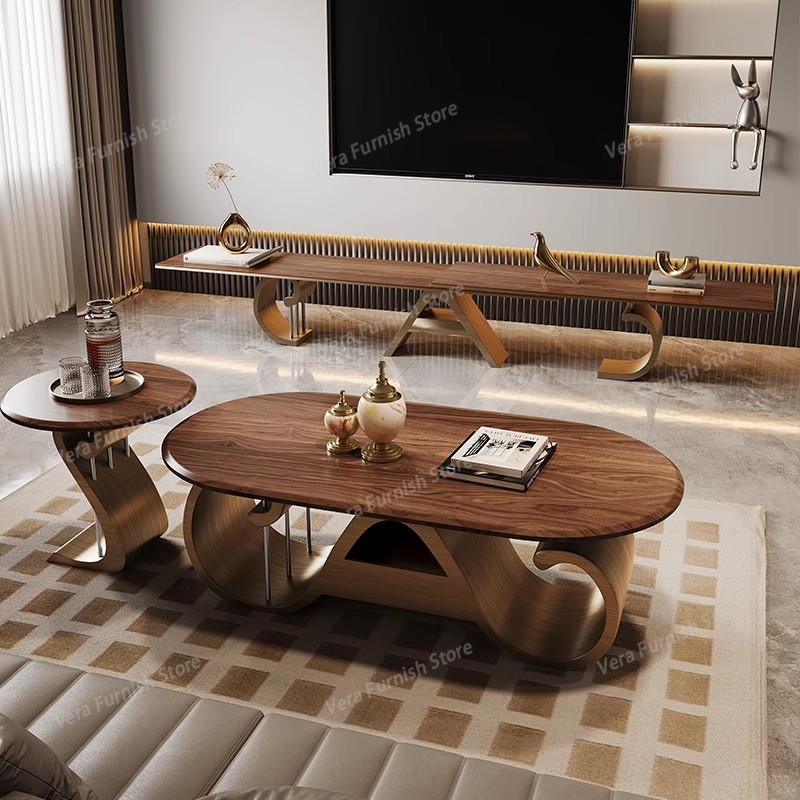 Office Furniture Center - 럭셔리 미적 TV 스탠드 미니멀리스트 정리함