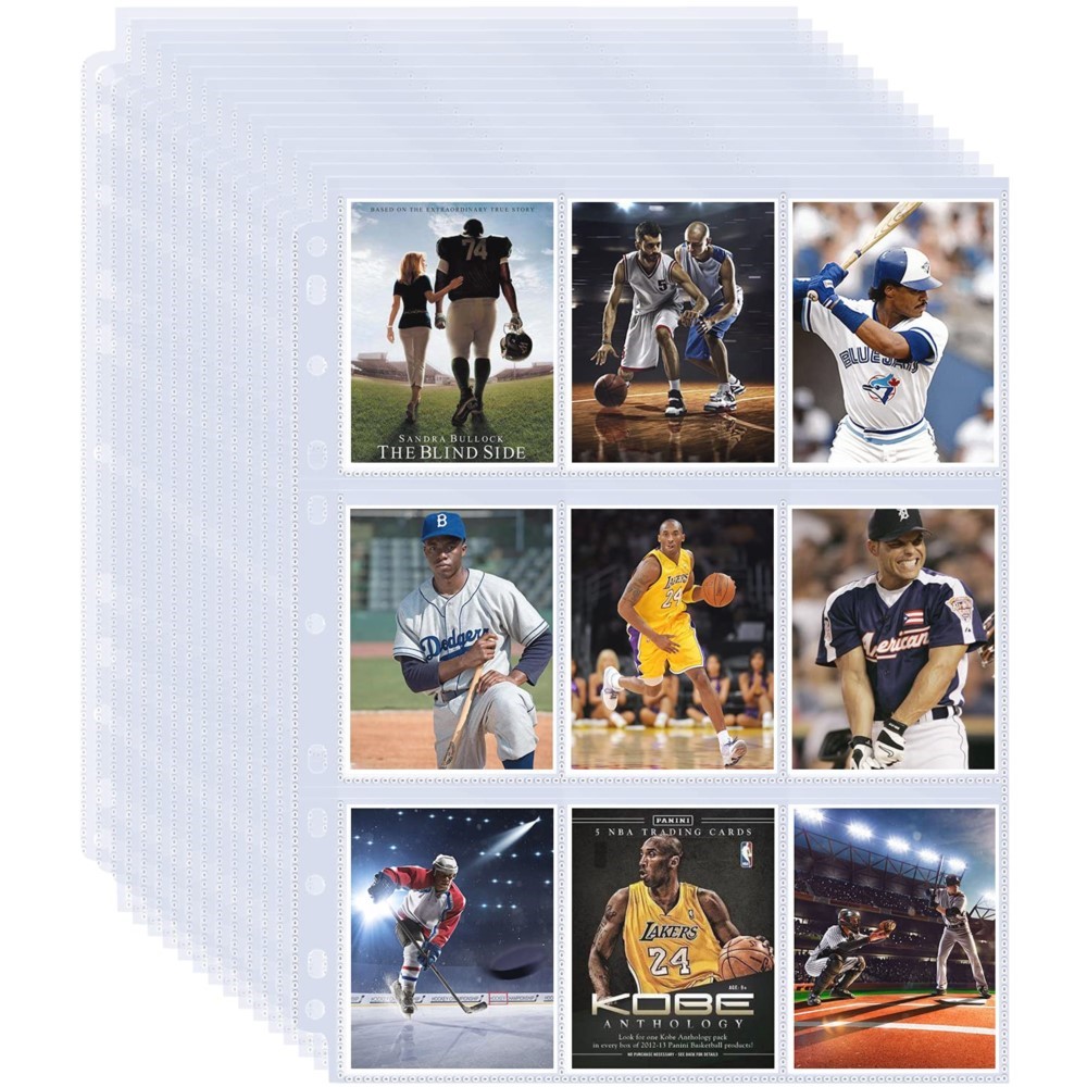 Binder Storage Box - 50매 9포켓 단면 트레이딩 카드 보호