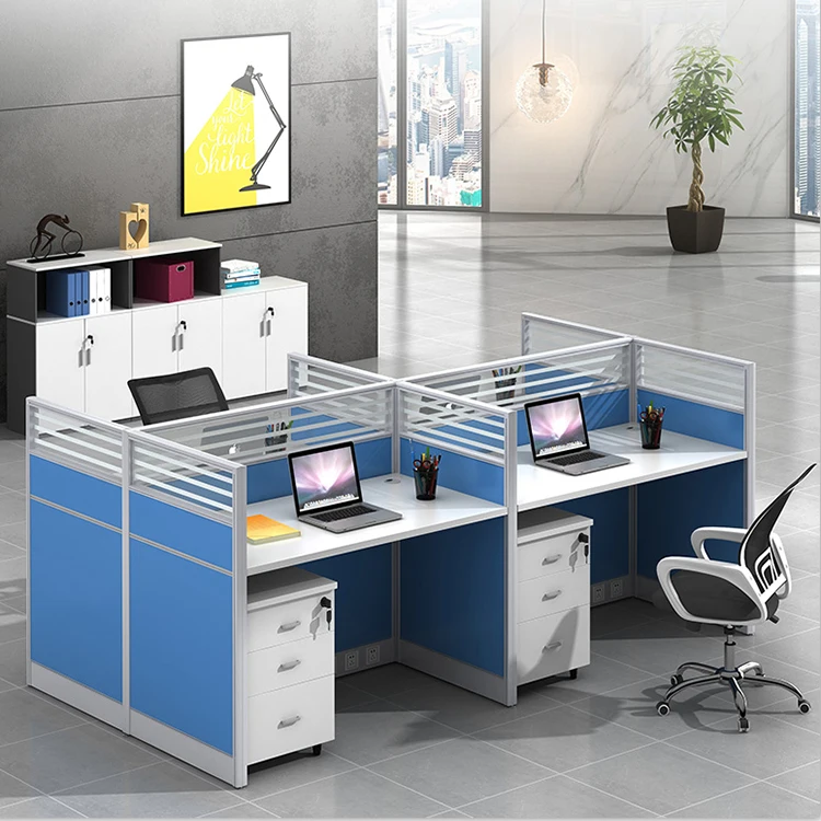 Office Furniture Center - 모듈식 사무용 가구 파티션 포함 목재