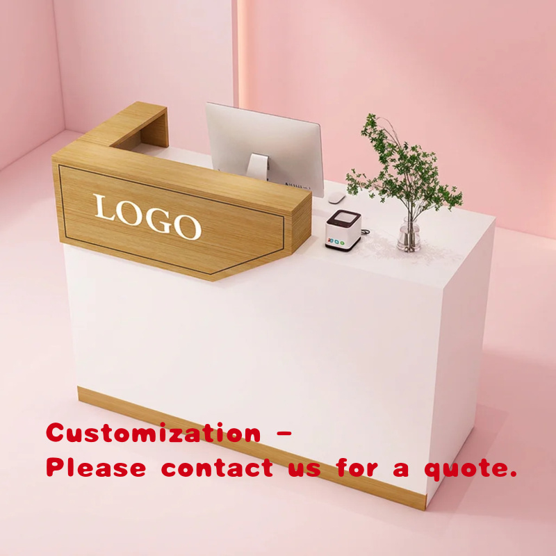 Office Furniture Layout - 맞춤형 원목 호텔 리셉션 데스크 모던