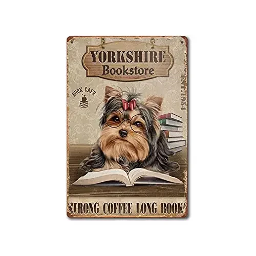 요크셔 테리어 애인 선물 커피 회사 벽 예술 욕실 홈  - Office Furniture Yorkshire 리뷰 및 가격