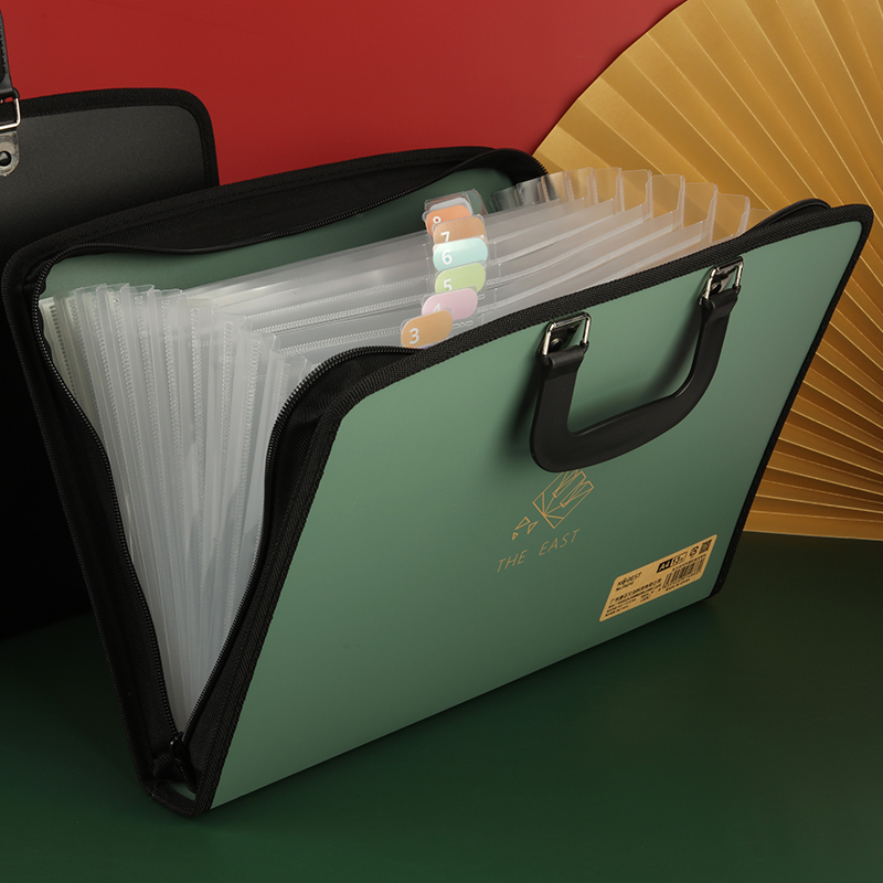 13 그리드 A4 다층 확장 문서 보관 가방 사무실 학 - Binder Storage Box 리뷰 및 가격