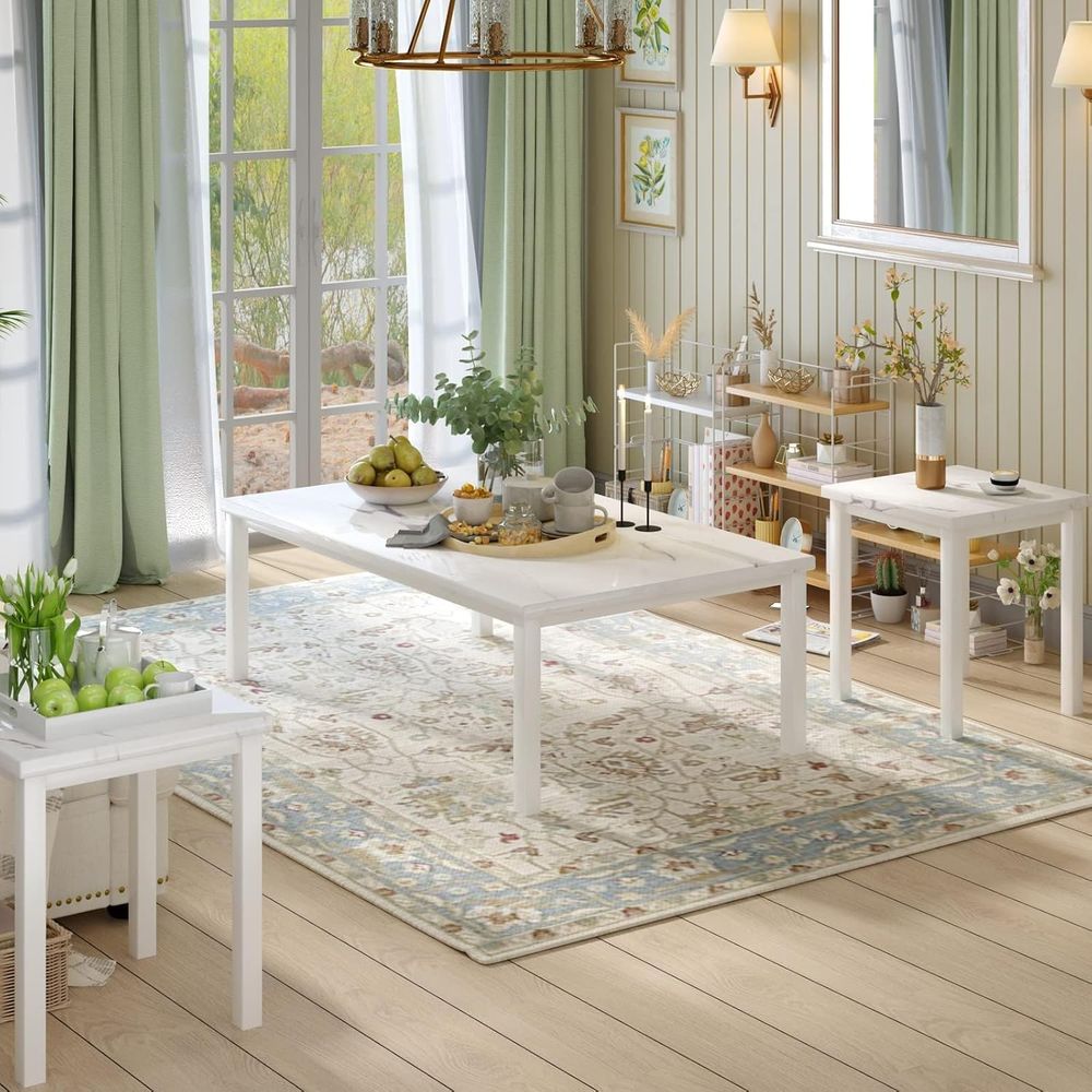 현대적인 거실용 대리석 상판 커피 테이블 세트, 가정  - Office Furniture Center 리뷰 및 가격