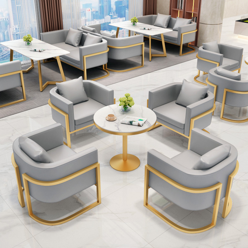 사무용 가구 대기실 접견 소파 모던 가죽 사무실 소파  - Office Furniture Set 리뷰 및 가격
