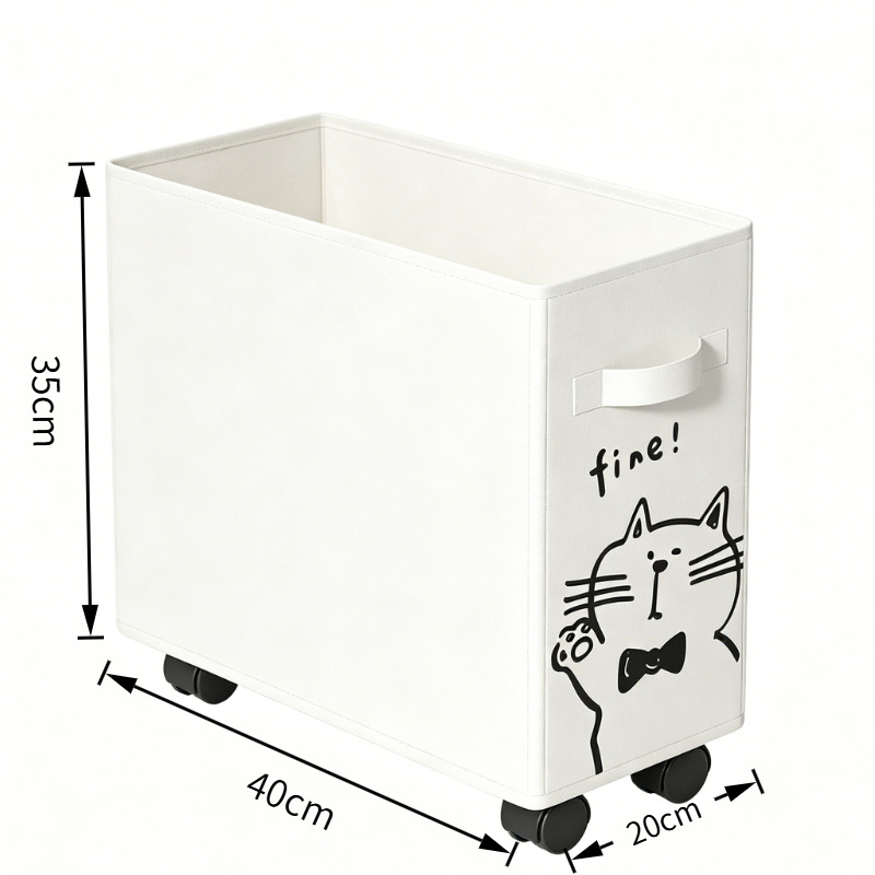 책상 아래 이동식 수납 카트, 바퀴 달린 귀여운 고양이 - Office Supply Cart 리뷰 및 가격