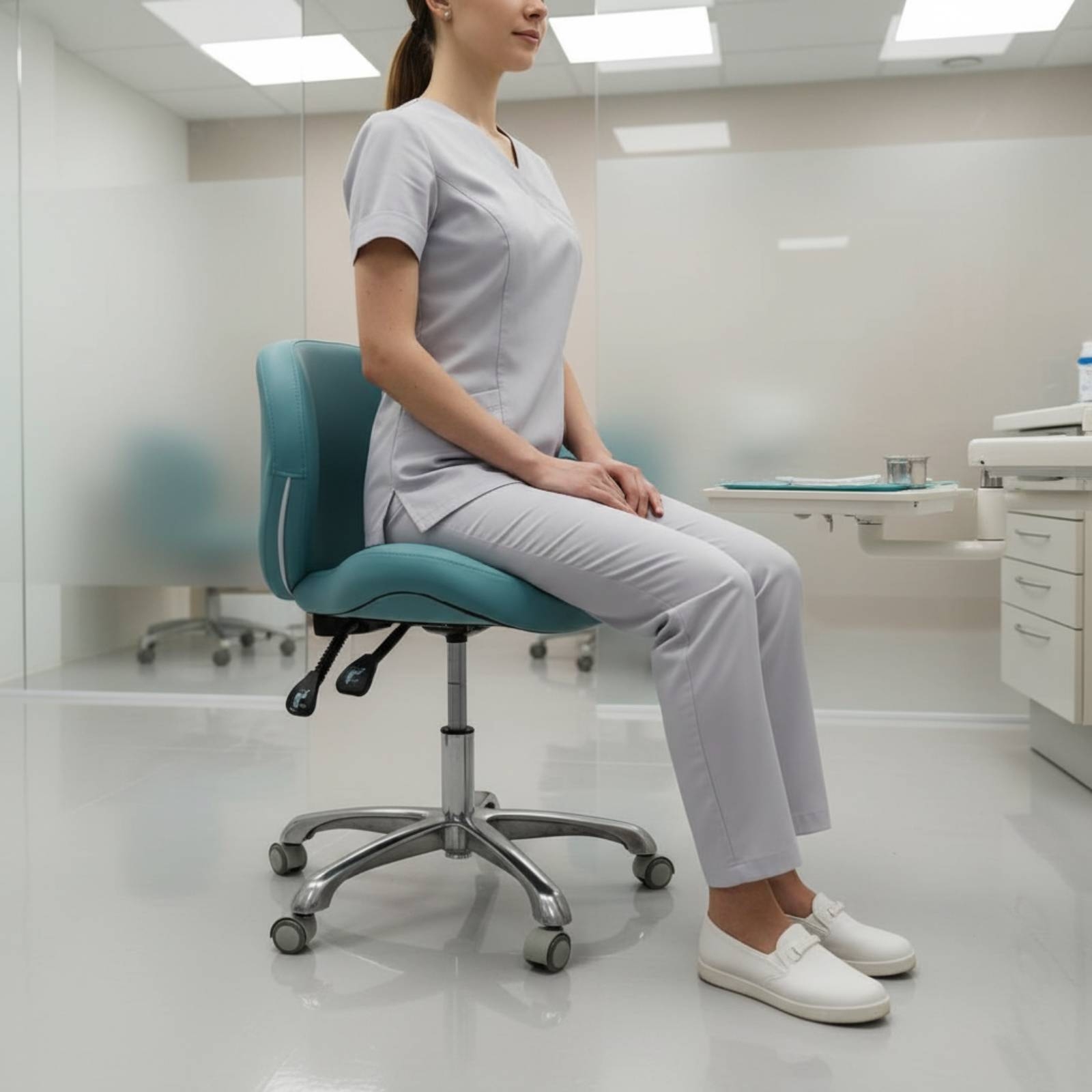 의자 커버가 있는 회전 의자, 쿠션 처리된 회전 책상  - Office Furniture Commercial 리뷰 및 가격