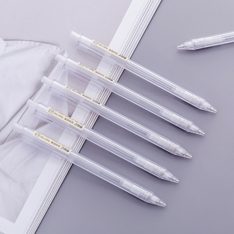 5 개/대 기계식 연필 흰색 간단한 자동 펜 0.5/0 - Office Supply Cart 리뷰 및 가격