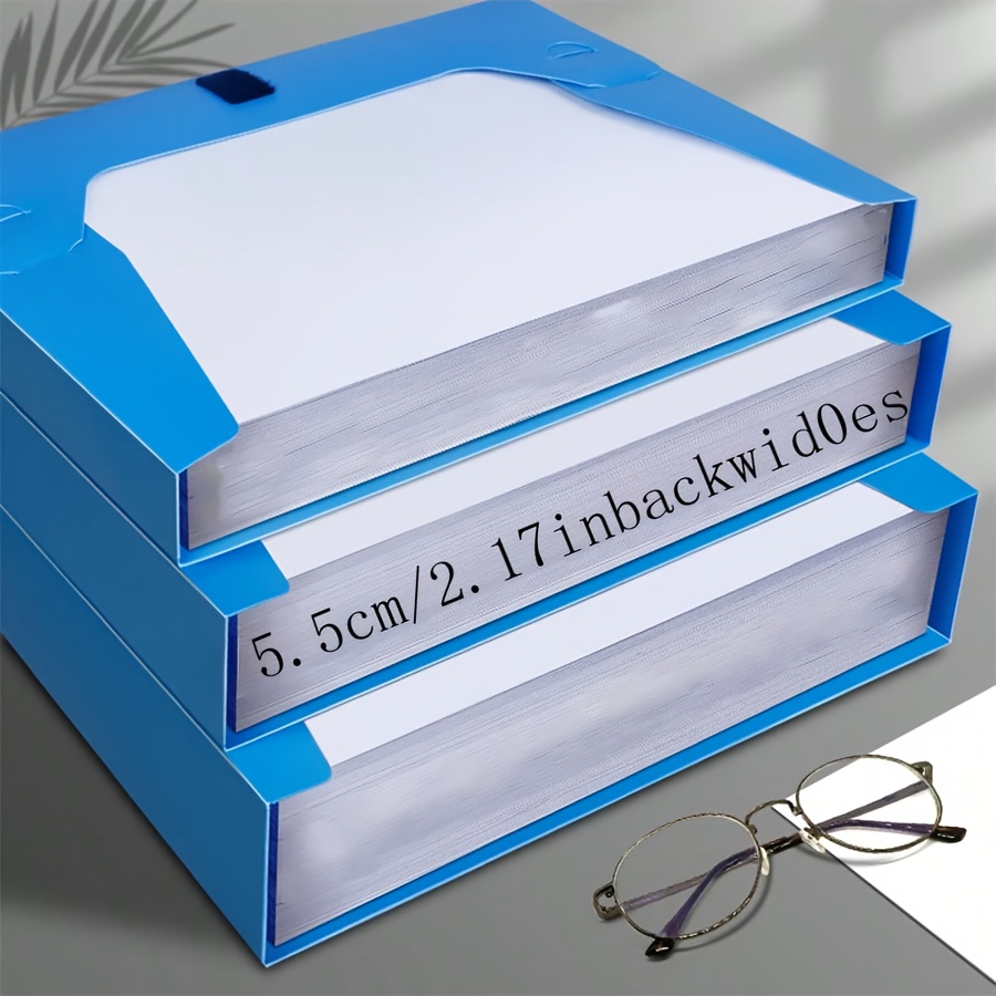 1pcs 접이식 A4 파일 폴더, 대용량 PP 문서 보 - Binder Storage Box 리뷰 및 가격
