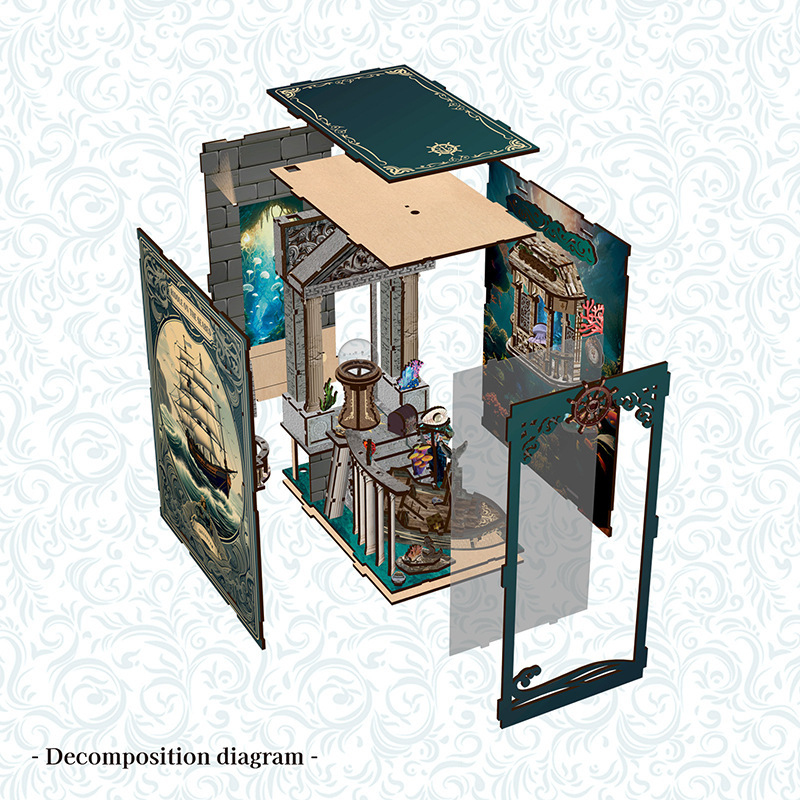 3D 나무 DIY 북엔드 퍼즐 수제 미니 모델 키트 스 - Office Furniture Warehouse 리뷰 및 가격