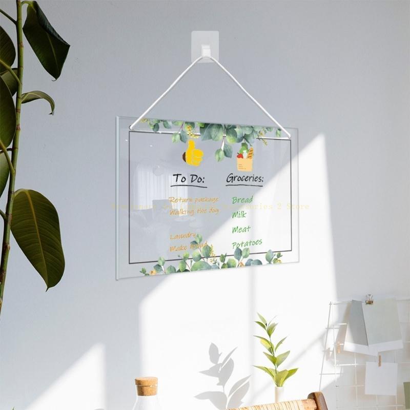냉장고 매달려 메모 보드 주간 화이트 보드 클리어 드라 - Dry Erase Weekly 리뷰 및 가격