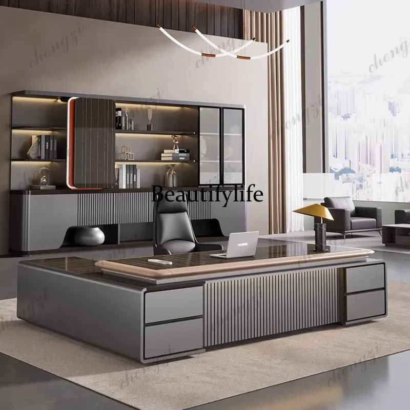 A45 고급 컴퓨터 사무실 책상 스탠딩 L자형 책상 리 - Office Furniture Filing Cabinets 리뷰 및 가격