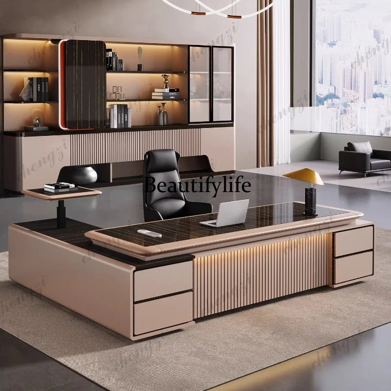 A45 고급 컴퓨터 사무실 책상 스탠딩 L자형 책상 리 - Office Furniture Filing Cabinets 리뷰 및 가격