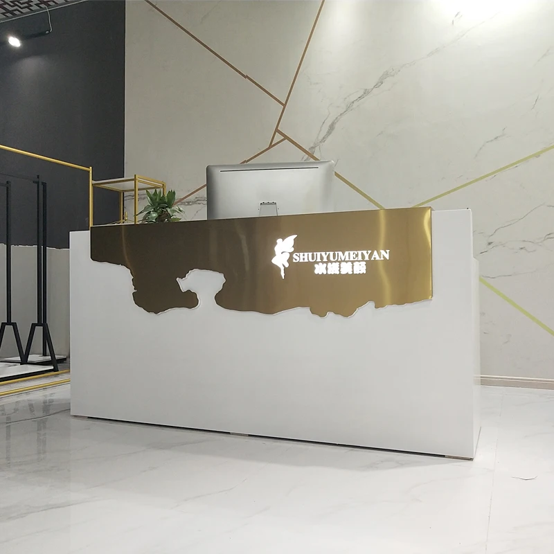 살롱용 카운터 저렴한 작은 방 책상 고객 센터 플렉시  - Office Furniture Center 리뷰 및 가격