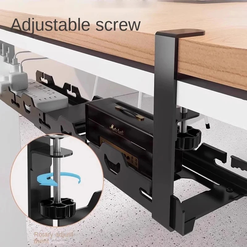 테이블 아래 텔레스코픽 수납 랙 금속 케이블 정리 트레 - Cable Tray Under Desk 리뷰 및 가격