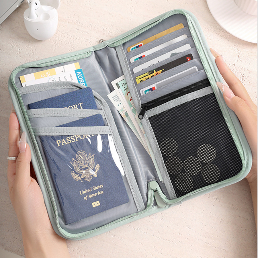 여행 지갑 RFID 차단 가족 여권 거치대 휴대 보관  - Binder Storage Box 리뷰 및 가격