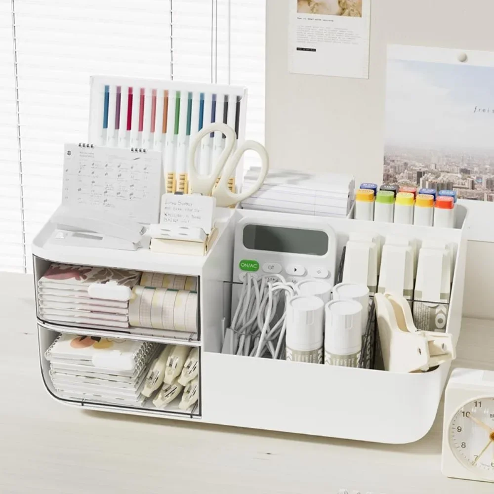 1Pcs 데스크탑 화장품 정리함(서랍 포함) 펜 홀더  - Office Furniture Filing Cabinets 리뷰 및 가격