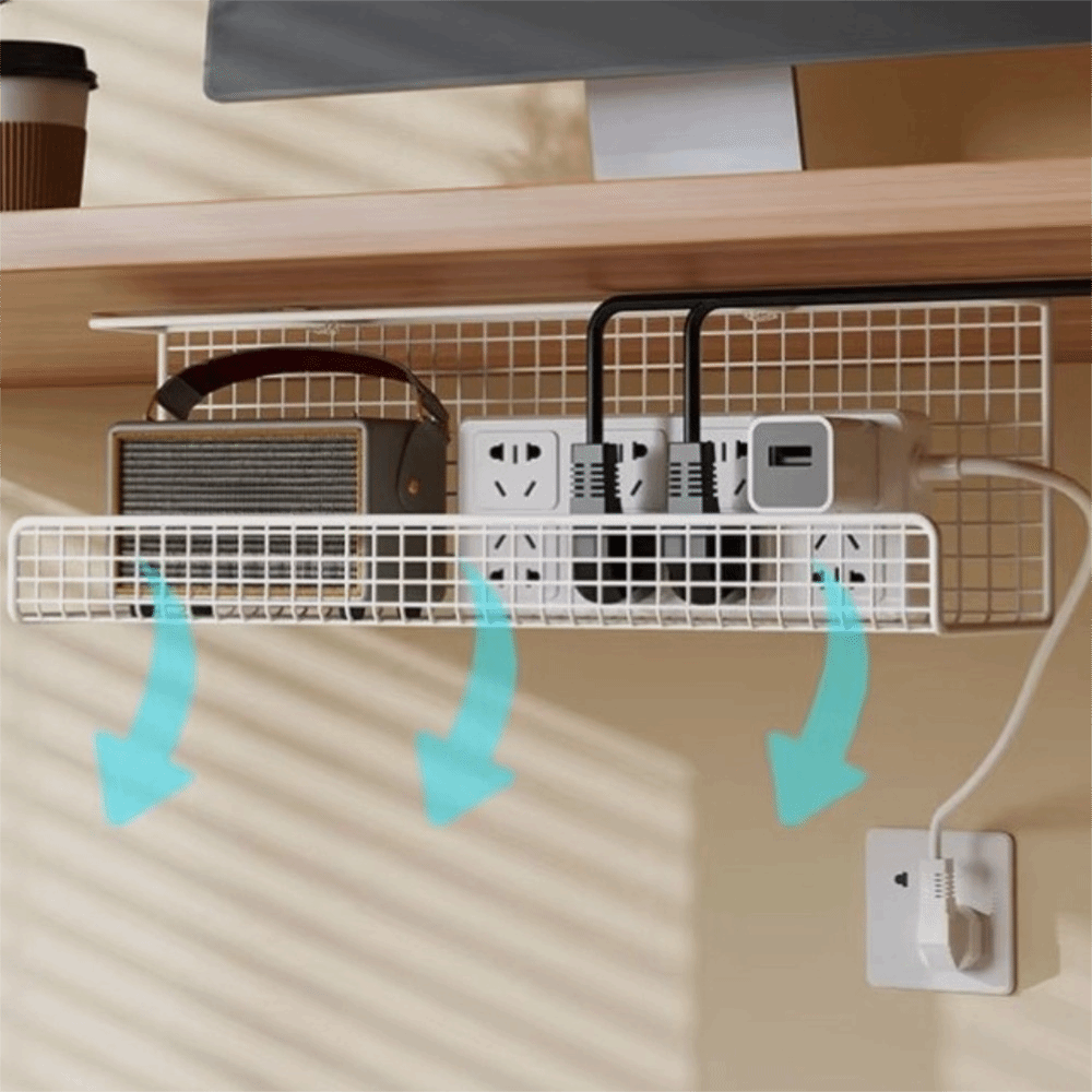 고품질 책상 아래 케이블 정리 트레이, 드릴 없이 설치 - Cable Tray Under Desk 리뷰 및 가격