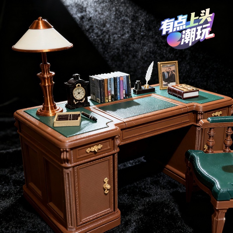 오리지널 1/12 미니어처 빈티지 아메리칸 스타일 사무 - Office Furniture Set 리뷰 및 가격