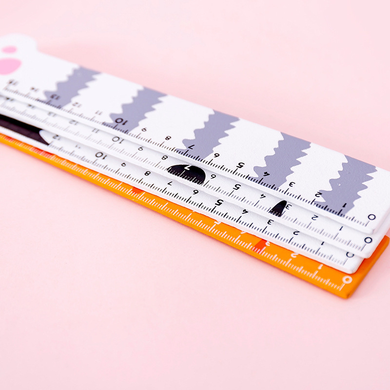 15 CM 핑크 귀여운 고양이 발 나무 직선 눈금자 카 - Office Supply Cart 리뷰 및 가격