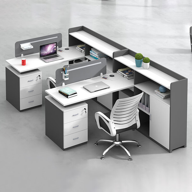 금융데스크 직원용 책상 및 의자 세트 회사 4~6인용  - Office Furniture Set 리뷰 및 가격