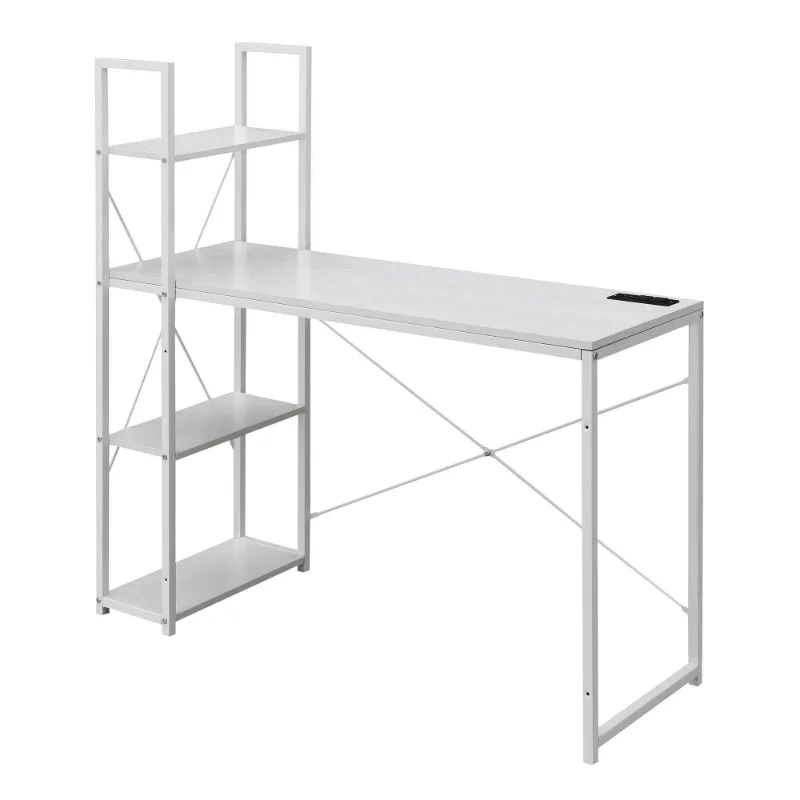 선반이 있는 작업대, 사무용 가구, 2Go, 흰색 및  - Office Furniture Com 리뷰 및 가격