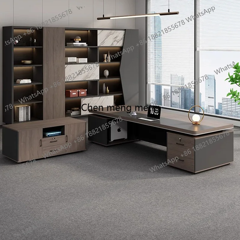 최고급 고급스러운 분위기의 조명이 있는 고급 사장 테이 - Office Furniture Com 리뷰 및 가격