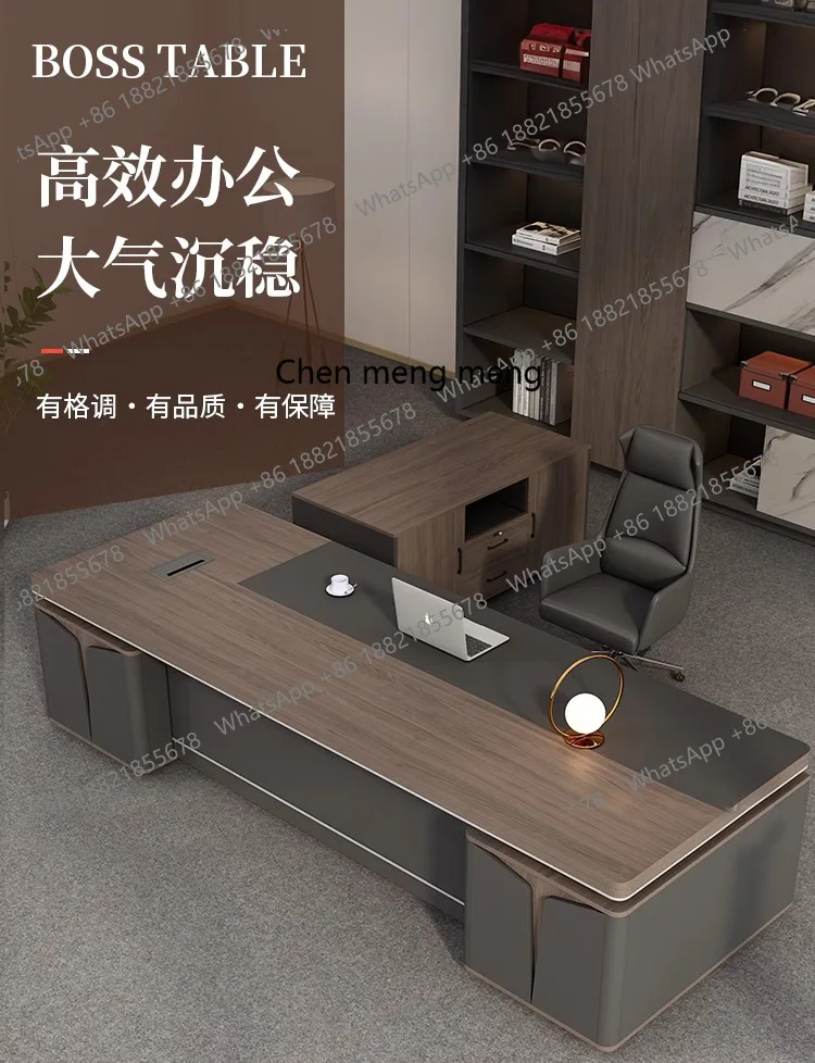 최고급 고급스러운 분위기의 조명이 있는 고급 사장 테이 - Office Furniture Com 리뷰 및 가격