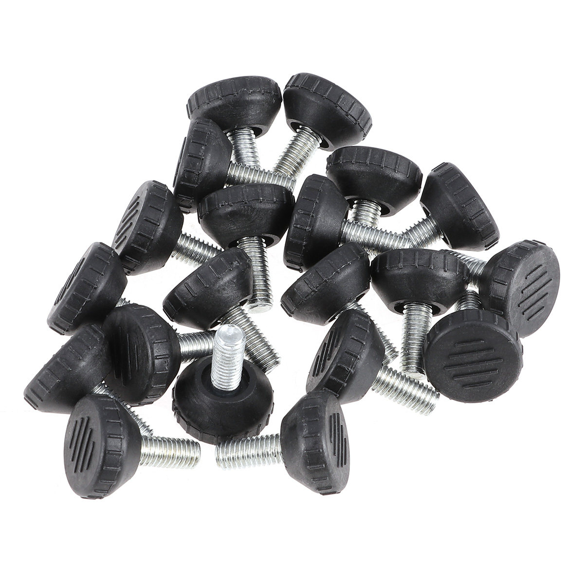 20Pcs 가구 발 높이 조절 가능 레벨러 블랙 M8x - Office Furniture Warehouse 리뷰 및 가격