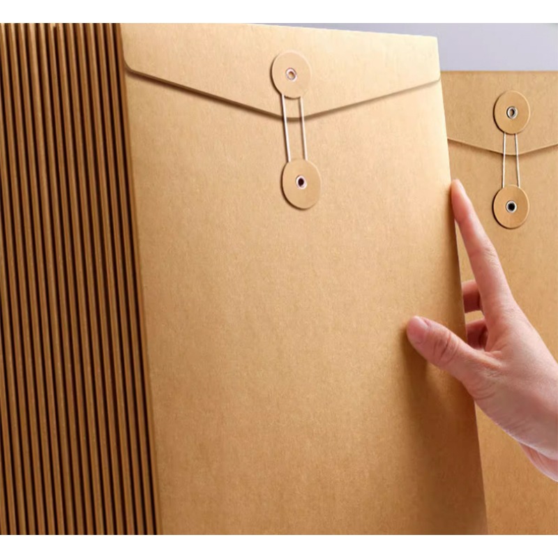 10pcs 크래프트 종이 A4 파일 봉투 문서 가방 계 - Binder Storage Box 리뷰 및 가격